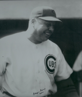 Red Smith as part of the Chicago Cub coaching staff in 1945